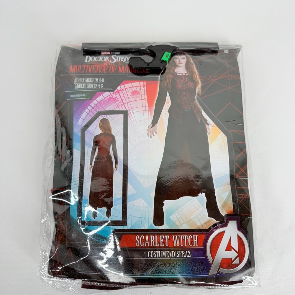 Marvel Doctor Strange Adult Medium Scarlet Witch Costume